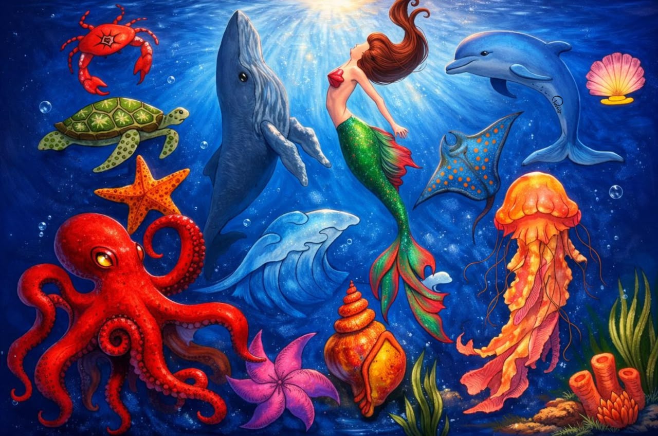 Serenity of the Deep
